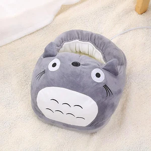 Totoro Plush Electric Foot Warmer & Massager (Heated Foot Warmer with Controller)