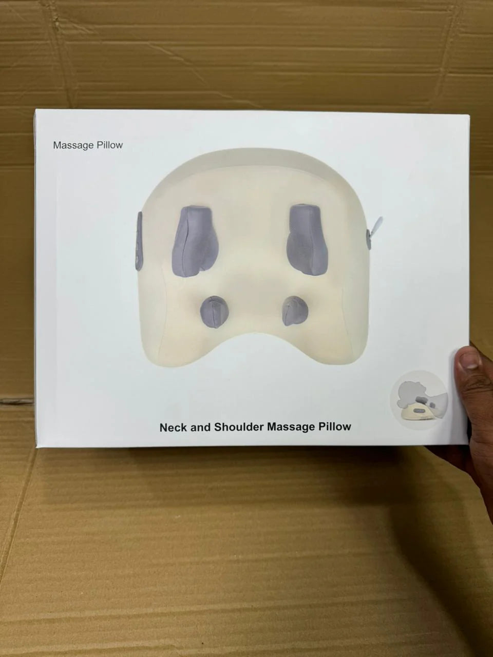 Portable Neck & Shoulder Massager Pillow