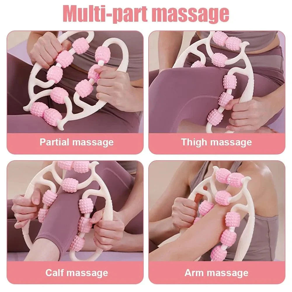 Trigger Point Roller Massager – Deep Tissue Muscle Relief & Cellulite Reducer