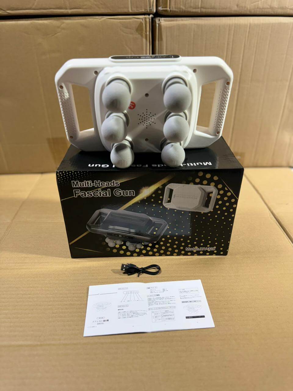 6-Head Fascia Muscle Massager Gun
