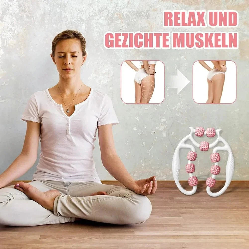 Trigger Point Roller Massager – Deep Tissue Muscle Relief & Cellulite Reducer