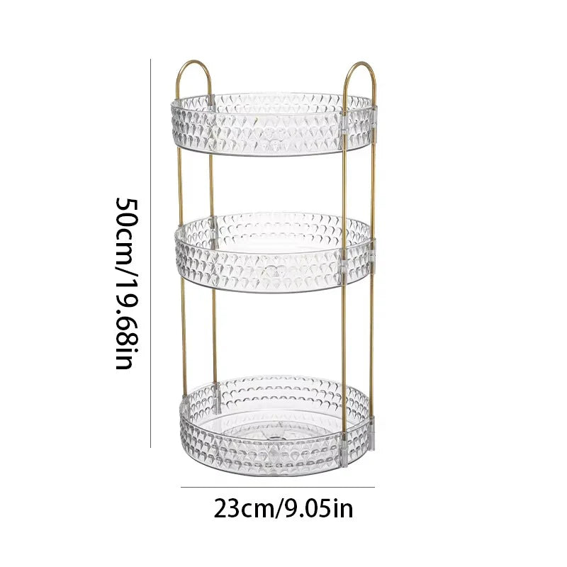 360° Rotating Acrylic Organizer