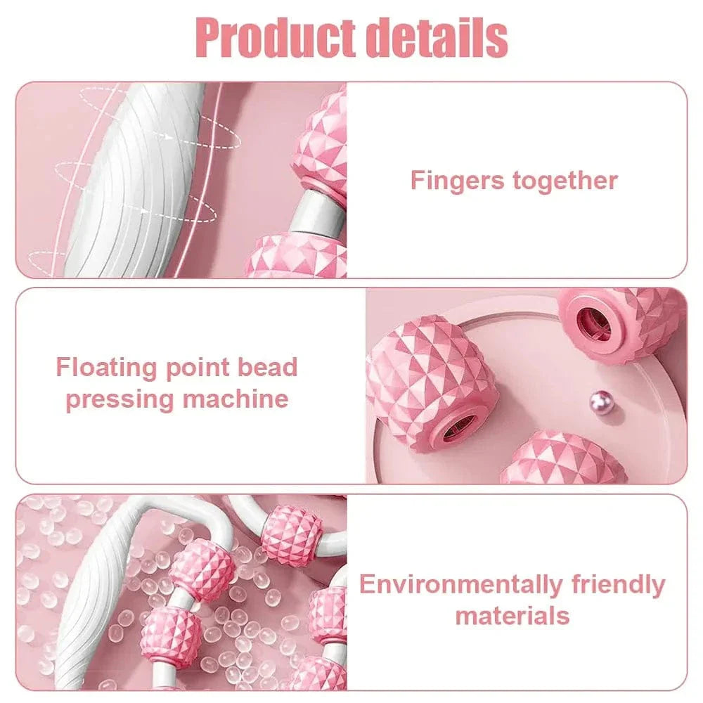 Trigger Point Roller Massager – Deep Tissue Muscle Relief & Cellulite Reducer