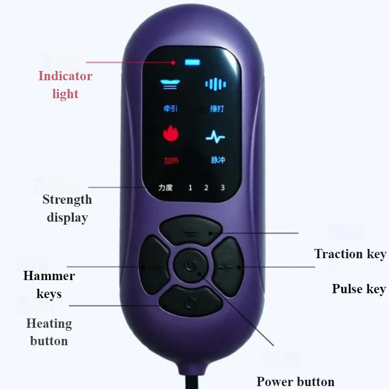 Electric Lumbar Traction Device with Thermal