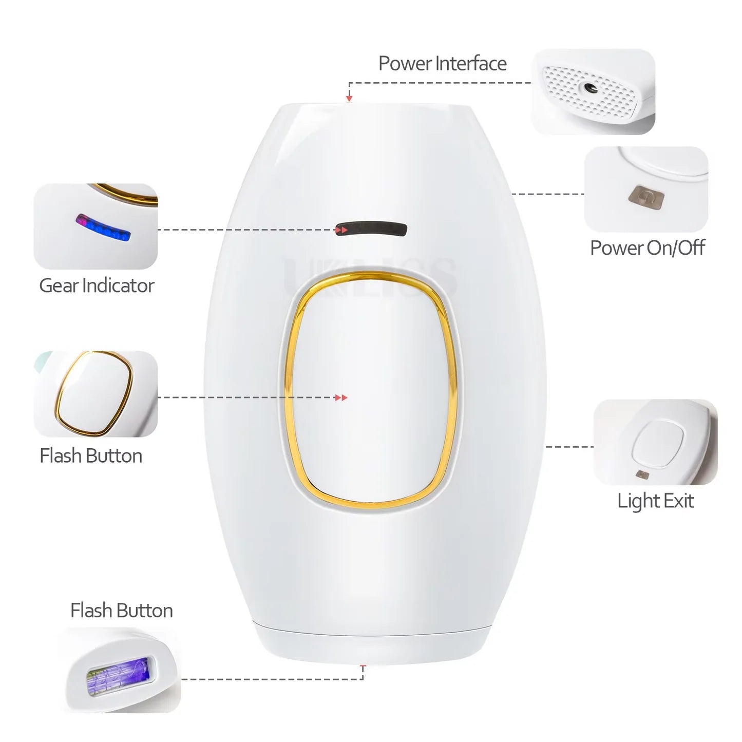 IPL Permanent Hair Removal Device