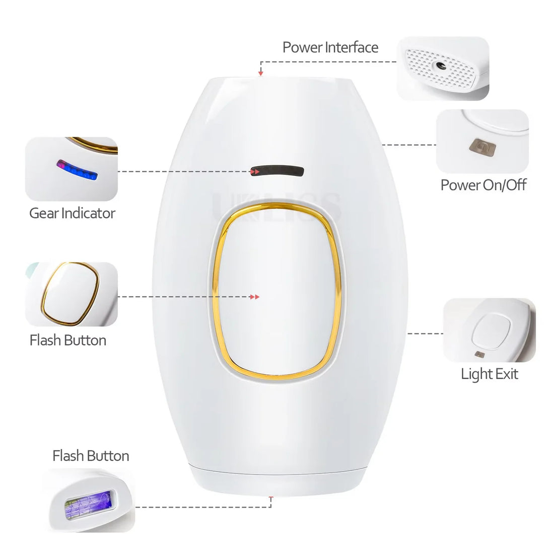 IPL Permanent Hair Removal Device