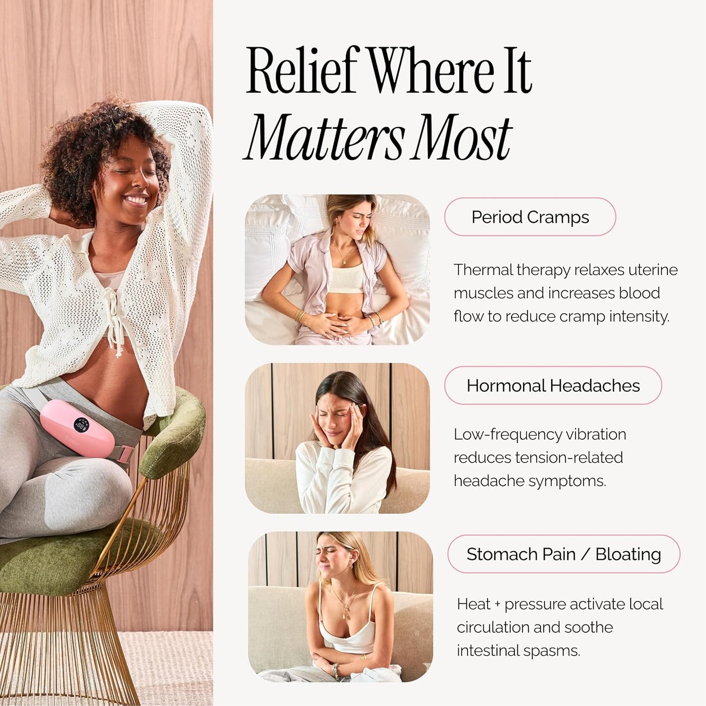 Portable Heating Pad for Period Cramps (original)